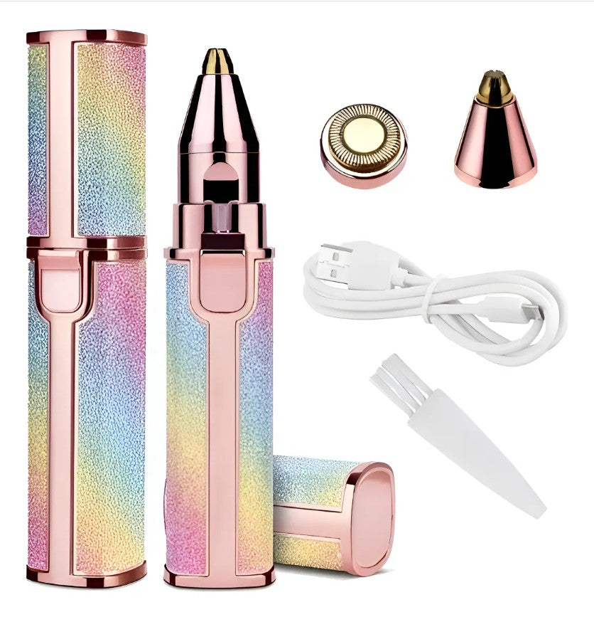 KIT DEPILADOR FACIAL Y DE CEJAS 2 EN 1