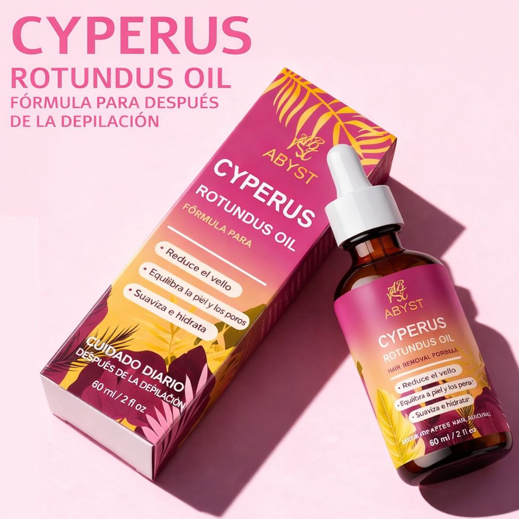 CYPERUS  ROTUNDUS OIL - ELIMINACION DEL VELLO CORPORAL